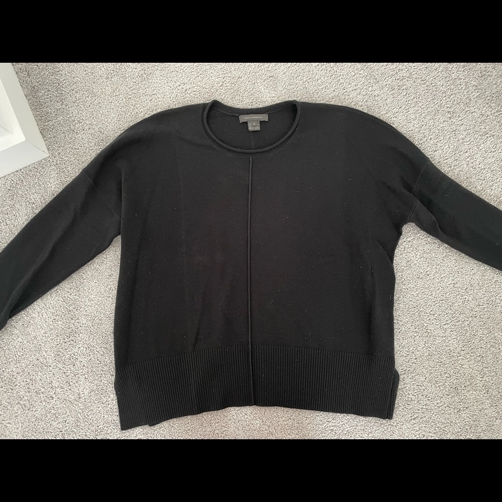Oversized black French connection sweater